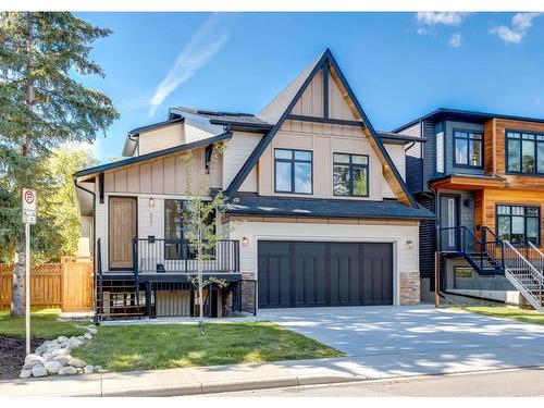 521 18A Street Nw, Calgary, AB - Outdoor With Deck Patio Veranda With Facade