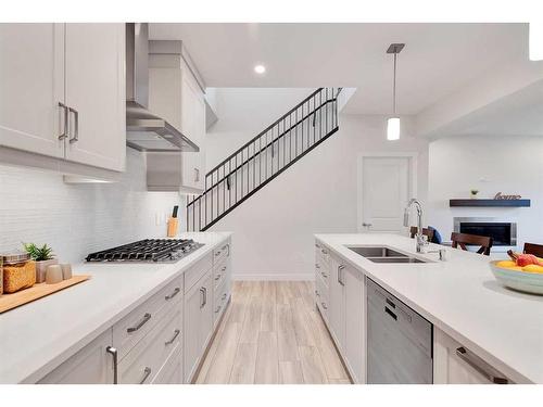 59 Sage Hill Heights Nw, Calgary, AB - Indoor Photo Showing Kitchen With Double Sink