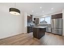 32 Corner Glen Link Ne, Calgary, AB  - Indoor Photo Showing Kitchen With Stainless Steel Kitchen With Upgraded Kitchen 