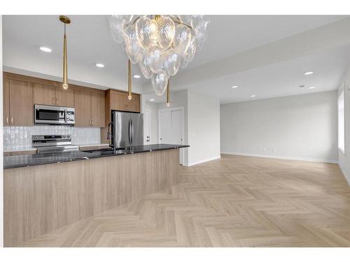 598 Seton Circle Se, Calgary, AB - Indoor Photo Showing Kitchen