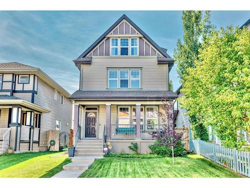 103 Walden Gardens Se, Calgary, AB - Outdoor With Deck Patio Veranda With Facade