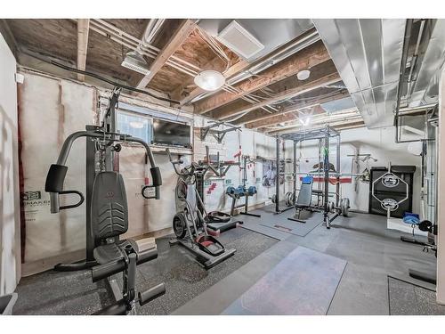 103 Walden Gardens Se, Calgary, AB - Indoor Photo Showing Gym Room