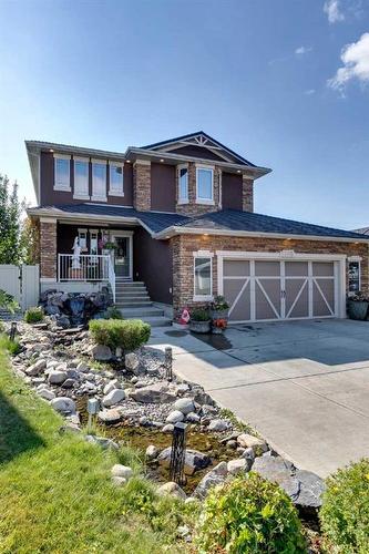 205 Magenta Crescent, Chestermere, AB - Outdoor With Deck Patio Veranda With Facade