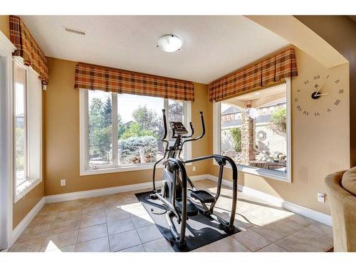 205 Magenta Crescent, Chestermere, AB - Indoor Photo Showing Gym Room