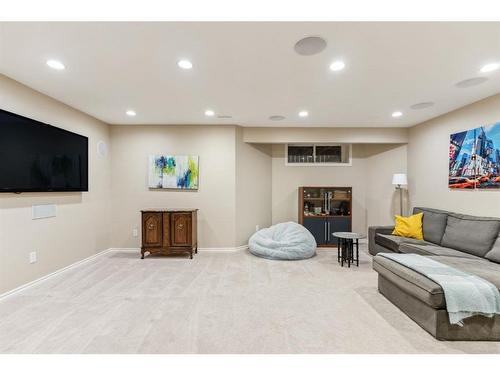 60 Wentworth Close Sw, Calgary, AB - Indoor Photo Showing Basement