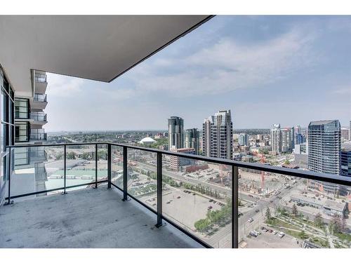 2607-1122 3 Street Se, Calgary, AB - Outdoor With Balcony With View With Exterior