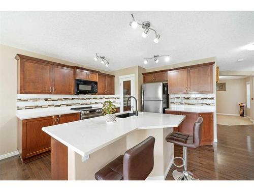 261 Martin Crossing Place Ne, Calgary, AB - Indoor Photo Showing Kitchen With Stainless Steel Kitchen With Upgraded Kitchen