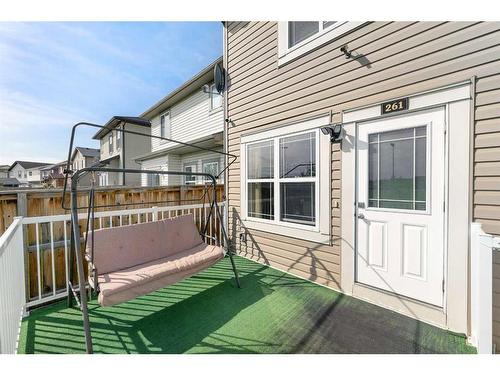 261 Martin Crossing Place Ne, Calgary, AB - Outdoor With Deck Patio Veranda With Exterior