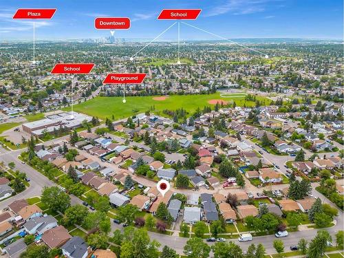 1035 Abbeydale Drive Ne, Calgary, AB - Outdoor With View