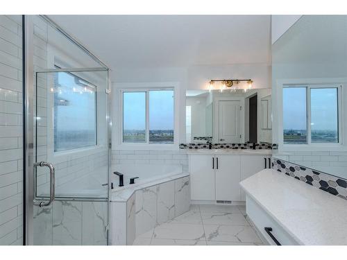 70 Cobbleridge Place Sw, Airdrie, AB - Indoor Photo Showing Bathroom