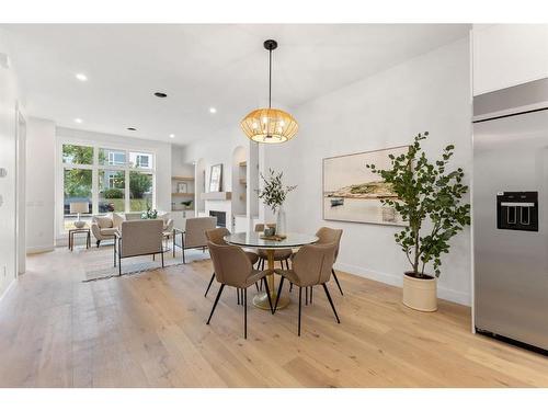 2035 32 Avenue Sw, Calgary, AB - Indoor Photo Showing Dining Room