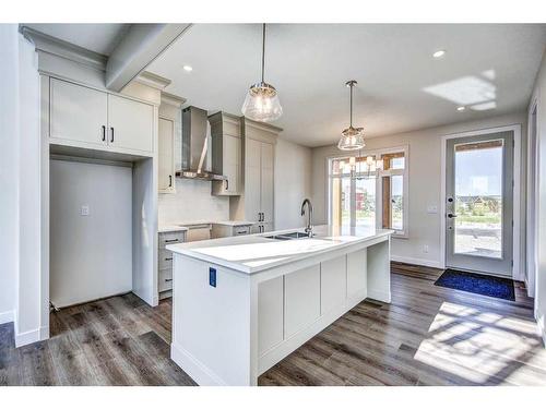 649 Cottageclub Bend, Rural Rocky View County, AB - Indoor Photo Showing Kitchen