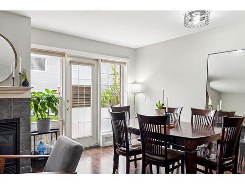 111-923 15 Avenue Sw, Calgary, AB - Indoor Photo Showing Dining Room