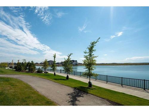 336 Marina Cove Se, Calgary, AB - Outdoor With Body Of Water With View