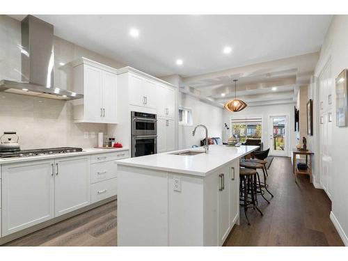 336 Marina Cove Se, Calgary, AB - Indoor Photo Showing Kitchen With Upgraded Kitchen