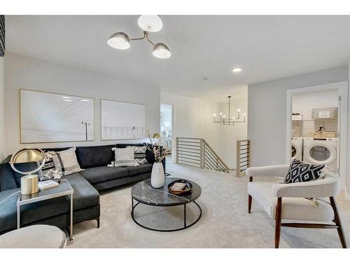 328 Legacy Circle Se, Calgary, AB - Indoor Photo Showing Living Room