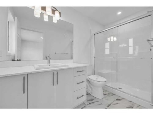 141 Corner Glen Way Ne, Calgary, AB - Indoor Photo Showing Bathroom