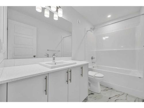 141 Corner Glen Way Ne, Calgary, AB - Indoor Photo Showing Bathroom