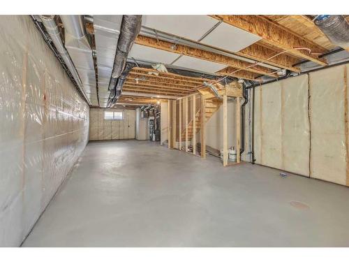 141 Corner Glen Way Ne, Calgary, AB - Indoor Photo Showing Basement