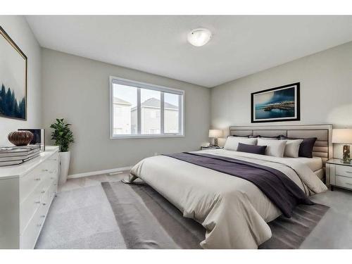 180 Cityside Park Ne, Calgary, AB - Indoor Photo Showing Bedroom