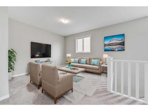 180 Cityside Park Ne, Calgary, AB - Indoor Photo Showing Living Room