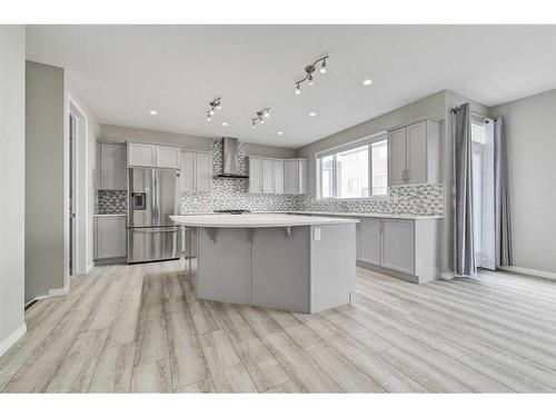 180 Cityside Park Ne, Calgary, AB - Indoor Photo Showing Kitchen With Upgraded Kitchen