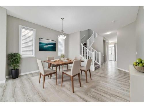 180 Cityside Park Ne, Calgary, AB - Indoor Photo Showing Dining Room