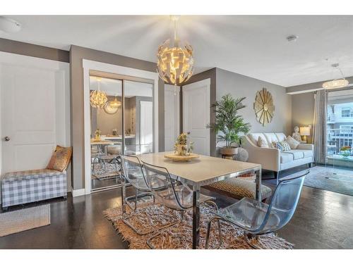 6203-302 Skyview Ranch Drive Ne, Calgary, AB - Indoor Photo Showing Dining Room