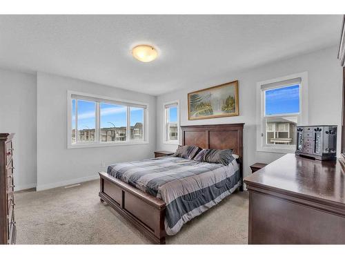 7 Corner Meadows Common Ne, Calgary, AB - Indoor Photo Showing Bedroom