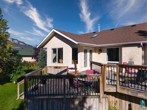 3021 214 Street, Bellevue, AB - Outdoor With Deck Patio Veranda