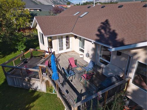 3021 214 Street, Bellevue, AB - Outdoor With Deck Patio Veranda