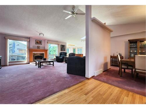 3021 214 Street, Bellevue, AB - Indoor With Fireplace