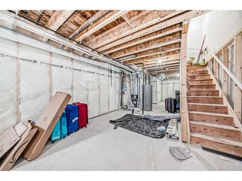 99 Saddlestone Drive Ne, Calgary, AB - Indoor Photo Showing Basement