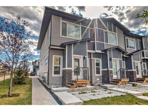 99 Saddlestone Drive Ne, Calgary, AB - Outdoor With Facade