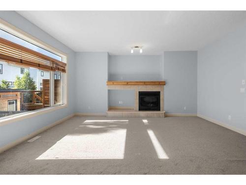 96 Royal Oak Manor Nw, Calgary, AB - Indoor Photo Showing Living Room With Fireplace