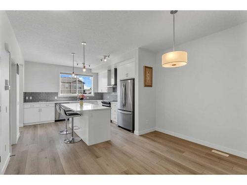 260 Cornerbrook Drive Ne, Calgary, AB - Indoor Photo Showing Kitchen With Stainless Steel Kitchen With Upgraded Kitchen