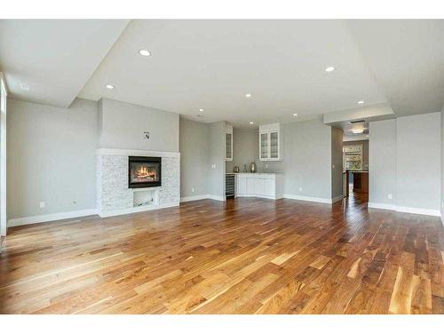 104-1804 34 Avenue Sw, Calgary, AB - Indoor Photo Showing Living Room With Fireplace