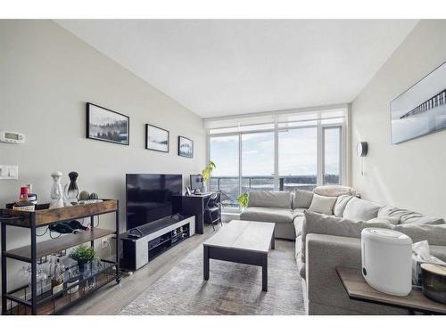 1910-1188 3 Street Se, Calgary, AB - Indoor Photo Showing Living Room