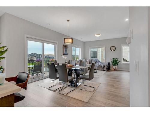 274 Canals Crossing Sw, Airdrie, AB - Indoor Photo Showing Dining Room