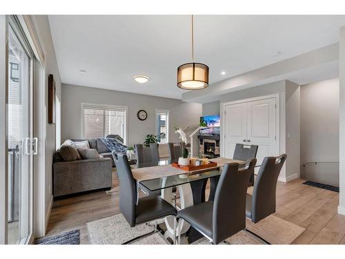 274 Canals Crossing Sw, Airdrie, AB - Indoor Photo Showing Dining Room