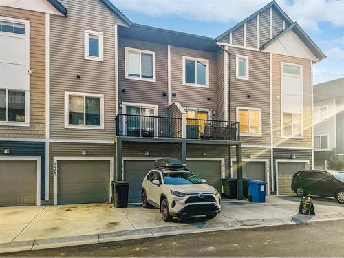 274 Canals Crossing Sw, Airdrie, AB - Outdoor With Balcony With Facade