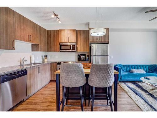 115-16 Sage Hill Terrace Nw, Calgary, AB - Indoor Photo Showing Kitchen With Stainless Steel Kitchen