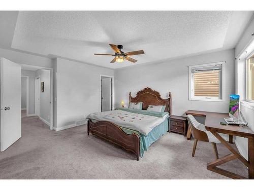 2435 Morris Crescent Se, Airdrie, AB - Indoor Photo Showing Bedroom