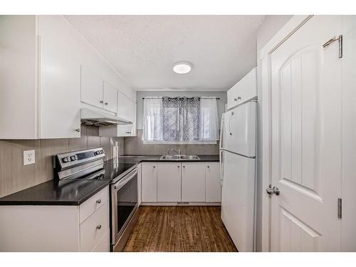 21 Rundlelawn Court Ne, Calgary, AB - Indoor Photo Showing Kitchen With Double Sink