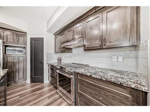 136 Saddlecrest Green Ne, Calgary, AB - Indoor Photo Showing Kitchen With Upgraded Kitchen