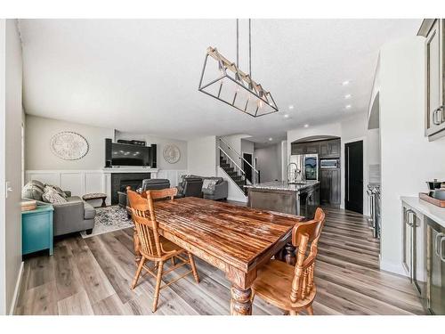 136 Saddlecrest Green Ne, Calgary, AB - Indoor Photo Showing Dining Room