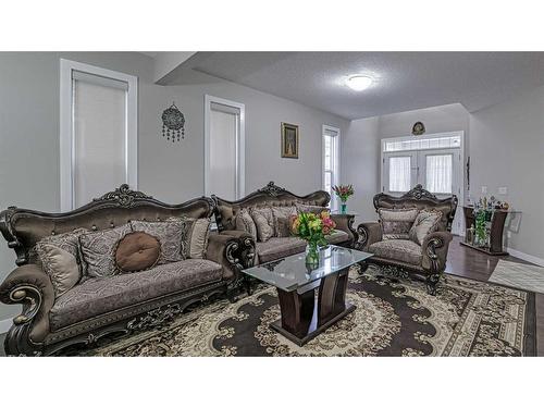 115 Saddlelake Way Ne, Calgary, AB - Indoor Photo Showing Living Room