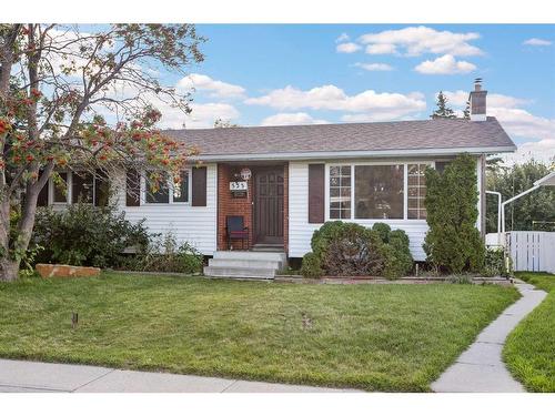 535 Markerville Road Ne, Calgary, AB - Outdoor With Facade