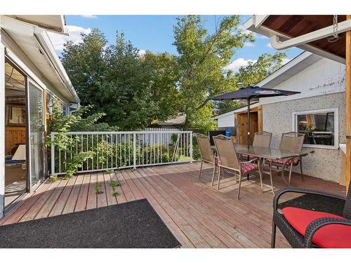 535 Markerville Road Ne, Calgary, AB - Outdoor With Deck Patio Veranda With Exterior