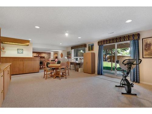 104 Edgedale Drive Nw, Calgary, AB - Indoor Photo Showing Gym Room